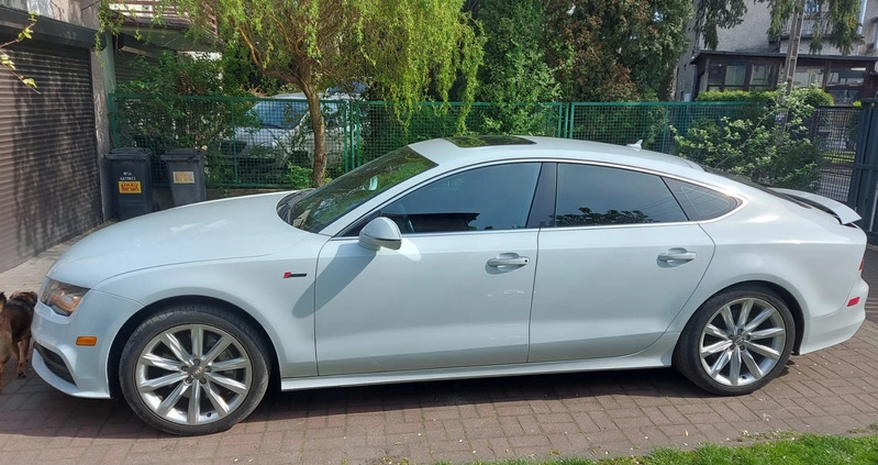 Audi A7 cena 69000 przebieg: 209400, rok produkcji 2012 z Katowice małe 326